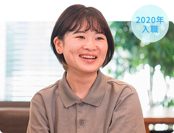 2020年入職の社会福祉士、寺島佳苗さんのインタビューへのリンク